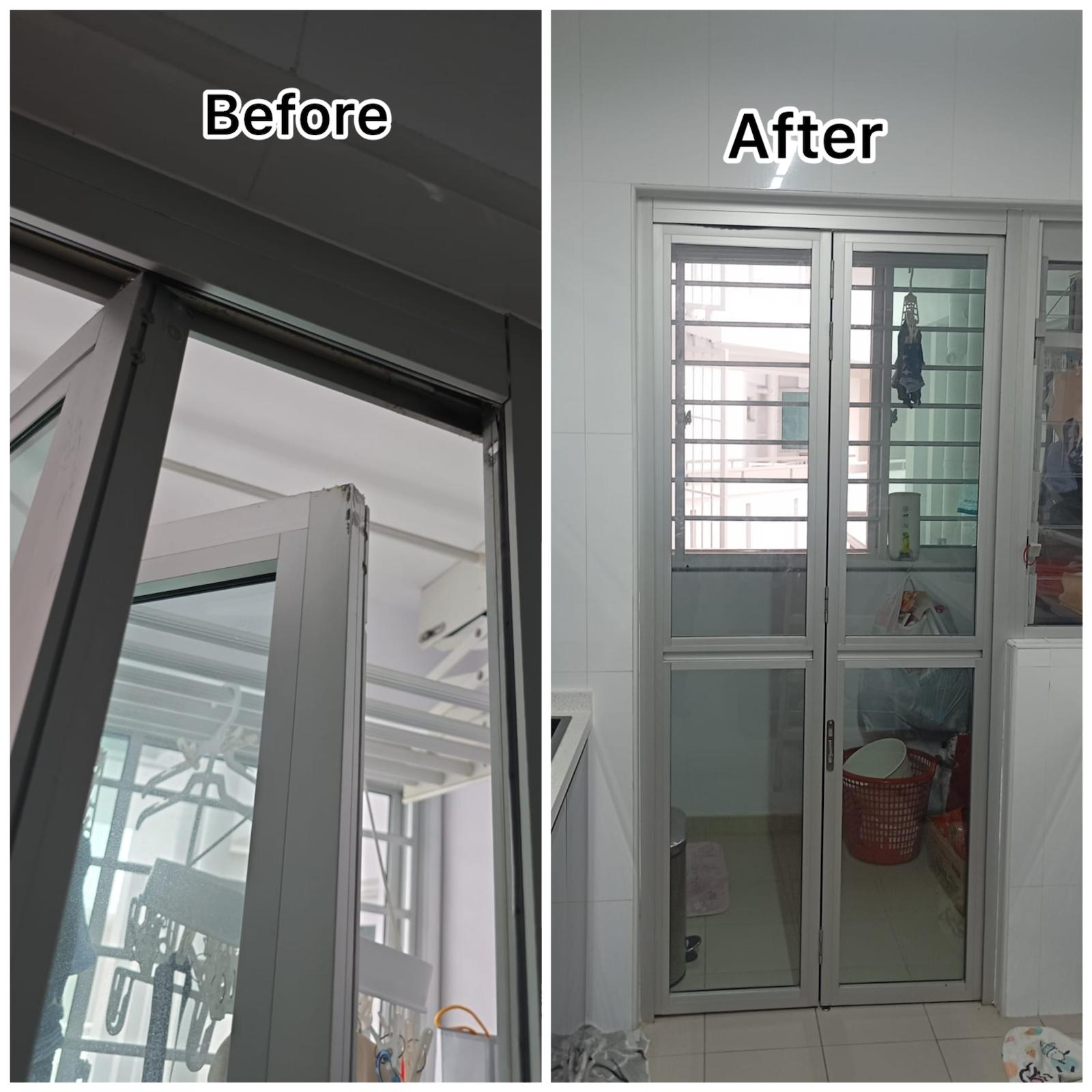 Door Frame Repair and Realignment Service in Singapore by Tasfia Engineering & Construction Pte Ltd